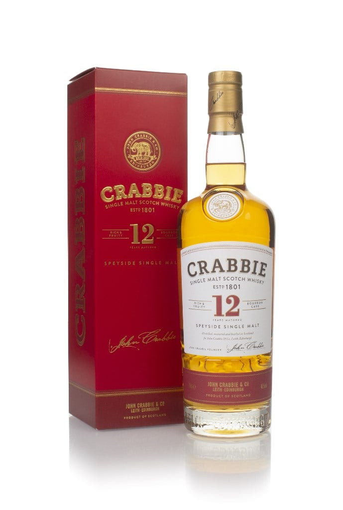 Crabbie 12 Year Old Speyside Single Malt 70cl