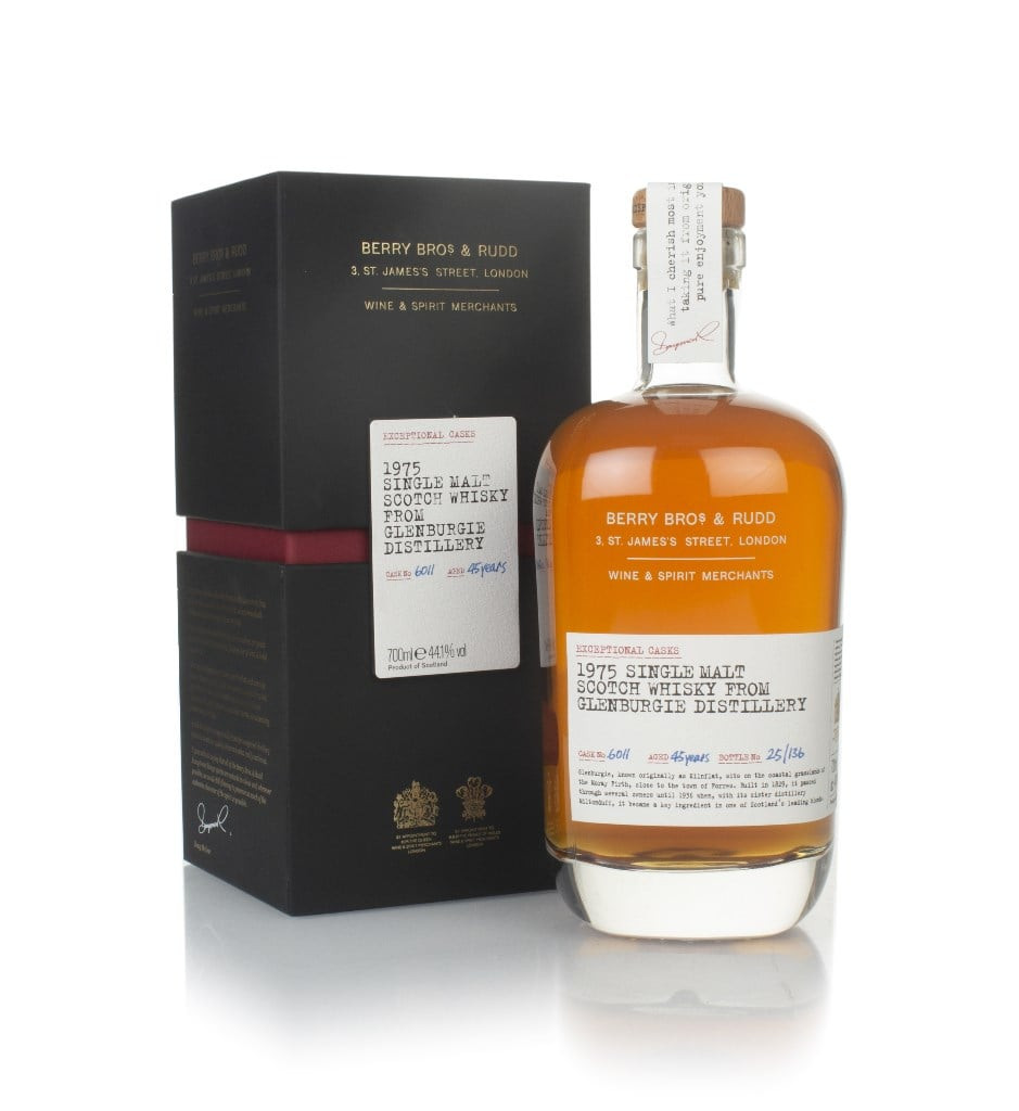 Glenburgie 45 Year Old 1975 (cask 6011) - Exceptional Casks (Berry Bros. & Rudd) 70cl
