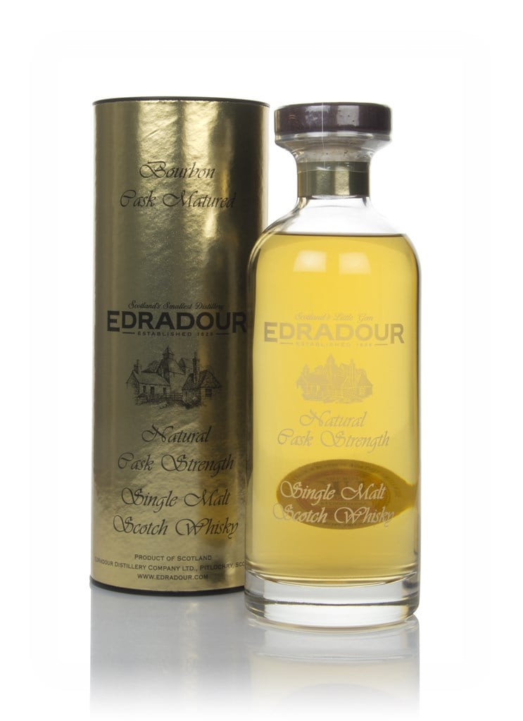 Edradour 10 Year Old 2008 Bourbon Cask Matured Natural Cask Strength - Ibisco Decanter 70cl