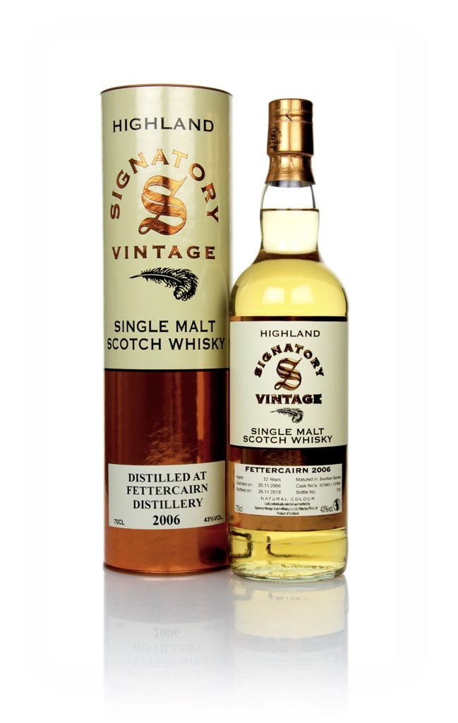Fettercairn 12 Year Old 2006 (casks 107683 & 107685) - Signatory 70cl