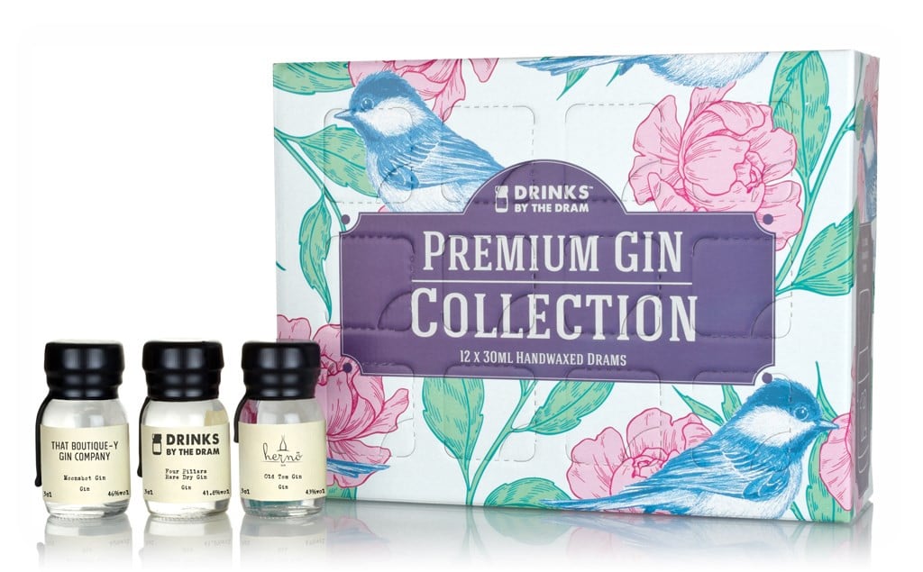 Drinks by the Dram 12 Dram Premium Gin Collection 36cl