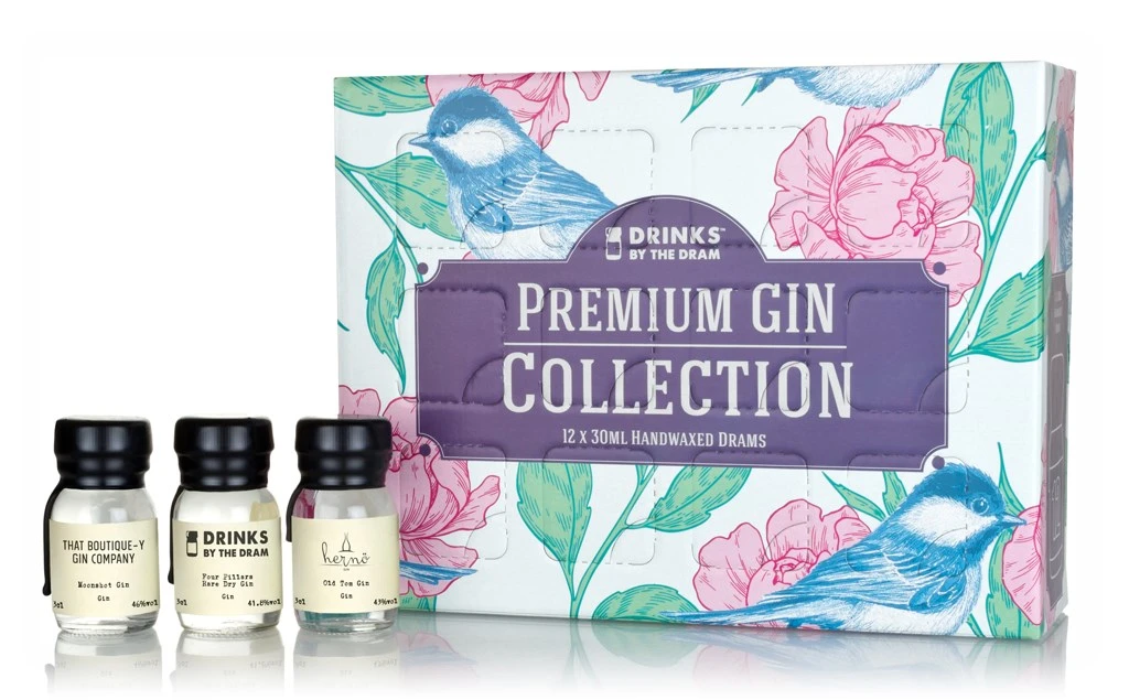 Drinks by the Dram 12 Dram Premium Gin Collection