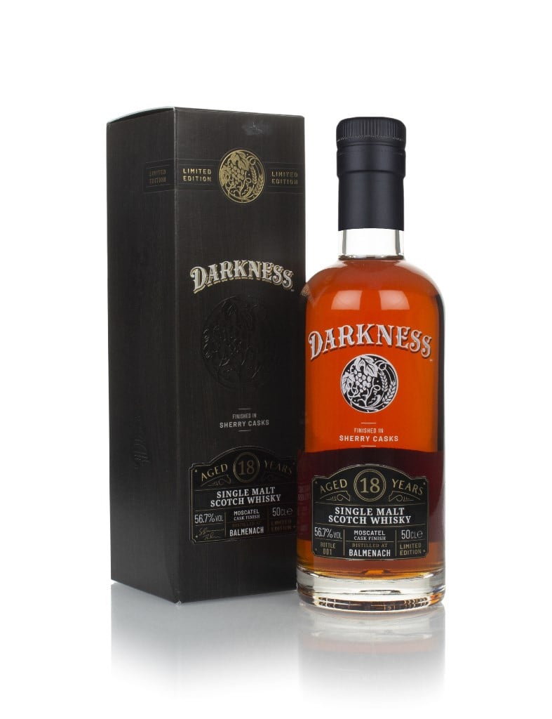 Balmenach 18 Year Old Moscatel Cask Finish (Darkness) 50cl