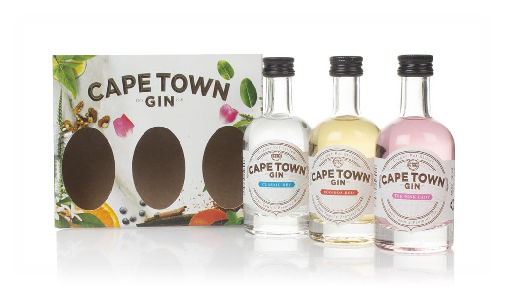 Cape Town Gin Triple Pack (3 x 50ml) 15cl