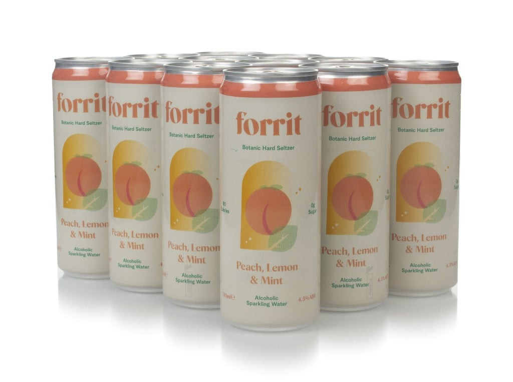 Forrit Peach, Lemon & Mint (12 x 330ml) 396cl