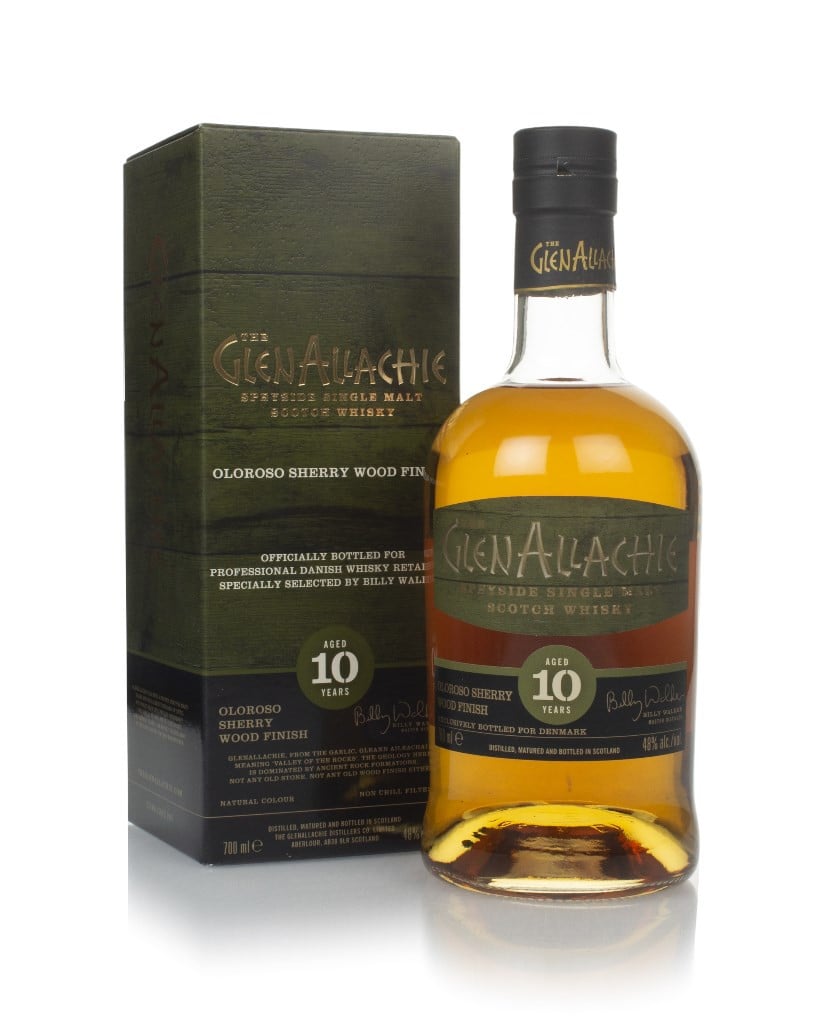 GlenAllachie 10 Year Old Oloroso Sherry Wood Finish 70cl