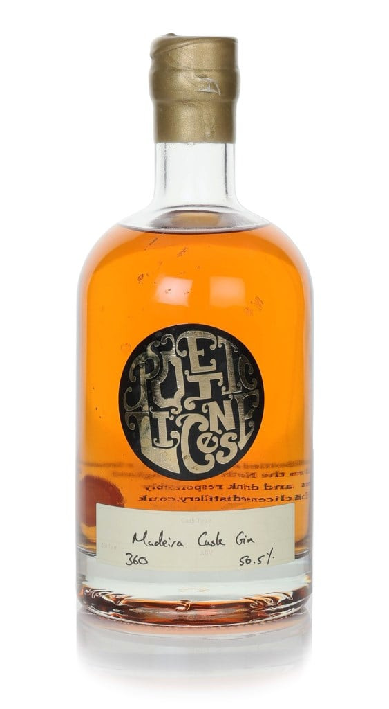 Poetic License 5th Anniversary Gin - Madeira Cask 70cl
