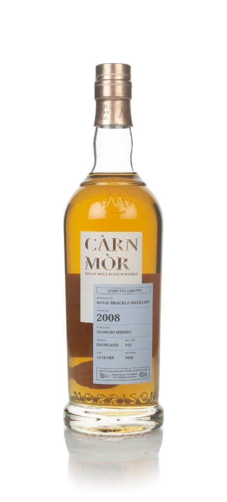 Royal Brackla 12 Year Old 2008 - Strictly Limited (Càrn Mòr) 70cl