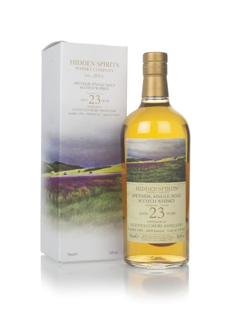 Glentauchers 23 Year Old 1996 (cask GT9620) - Hidden Spirits 70cl