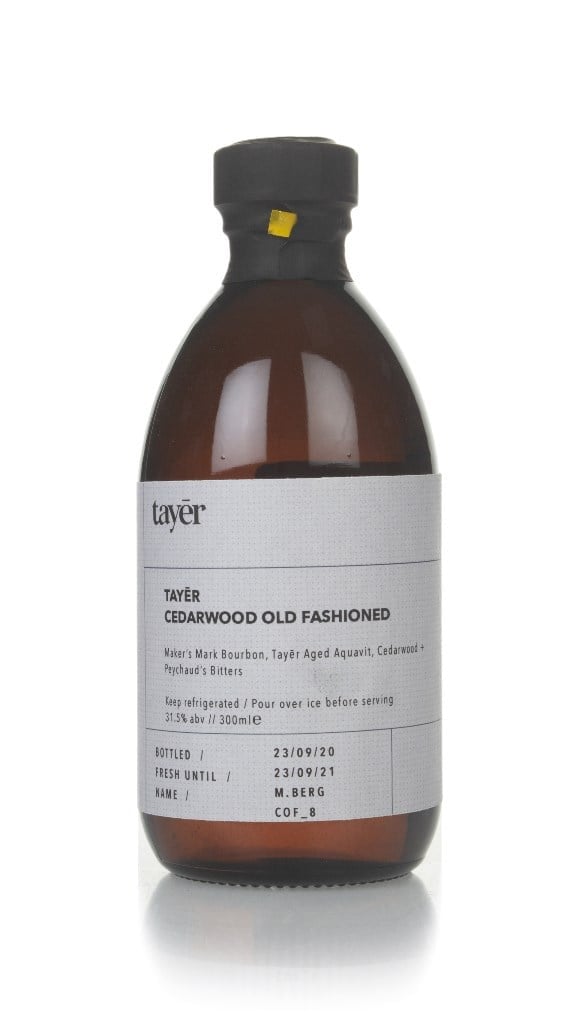 Tayer Cedarwood Old Fashioned 30cl