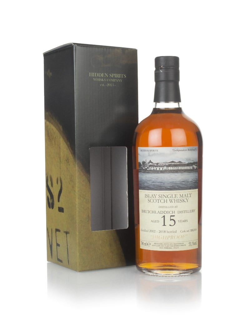 Bruichladdich 15 Year Old 2002 (cask BR218) - Hidden Spirits 70cl