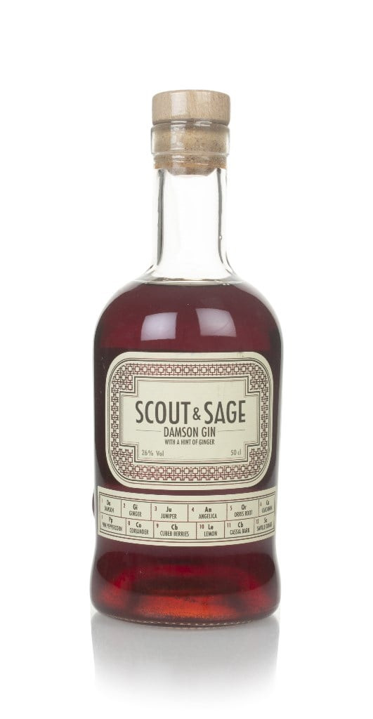 Scout & Sage Damson Gin Liqueur 50cl