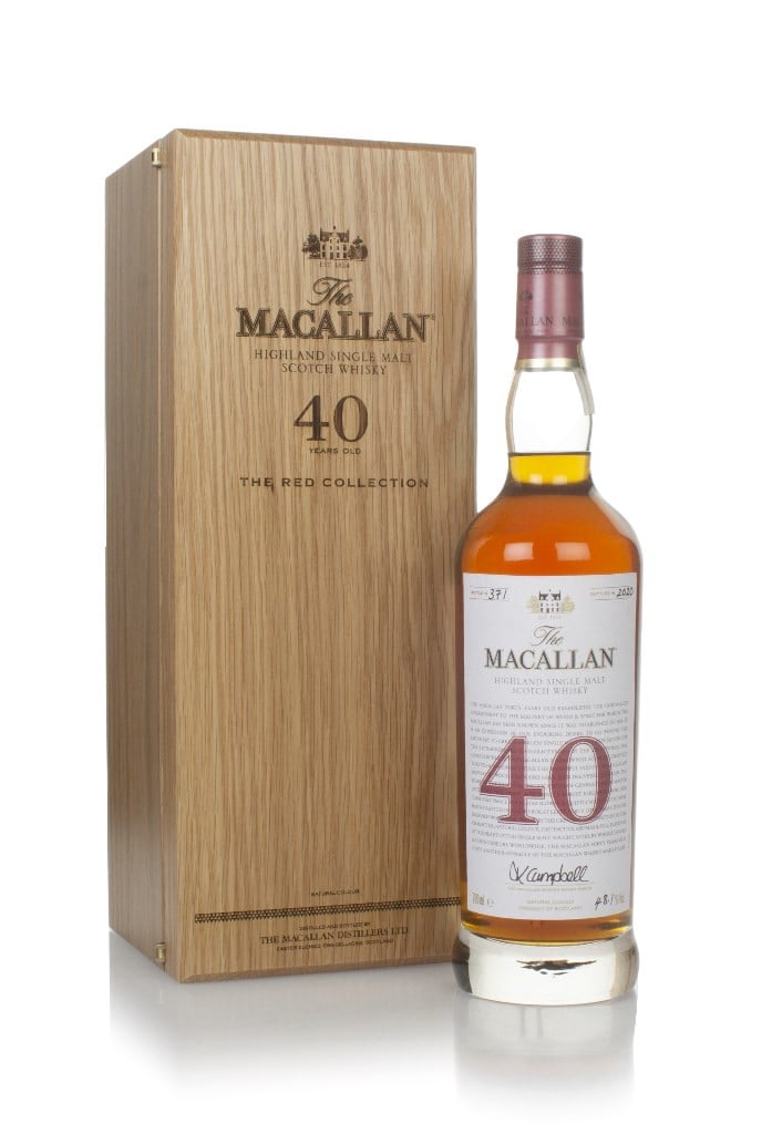 The Macallan 40 Year Old - The Red Collection 2020 Release 70cl