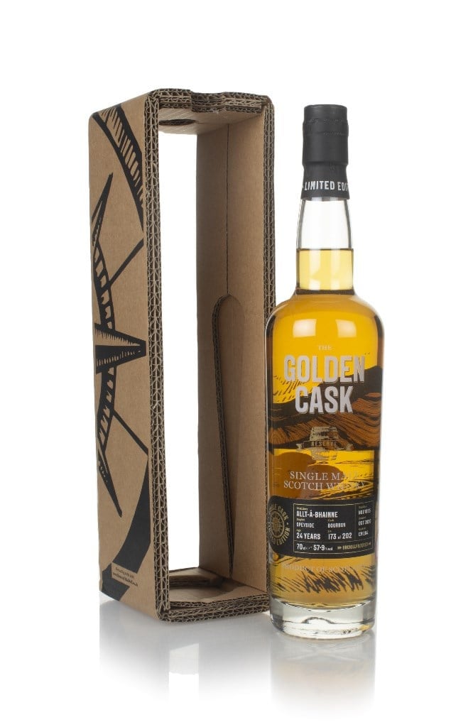 Allt-á-Bhainne 24 Year Old 1995 (cask CM264) - The Golden Cask (House of Macduff) 70cl