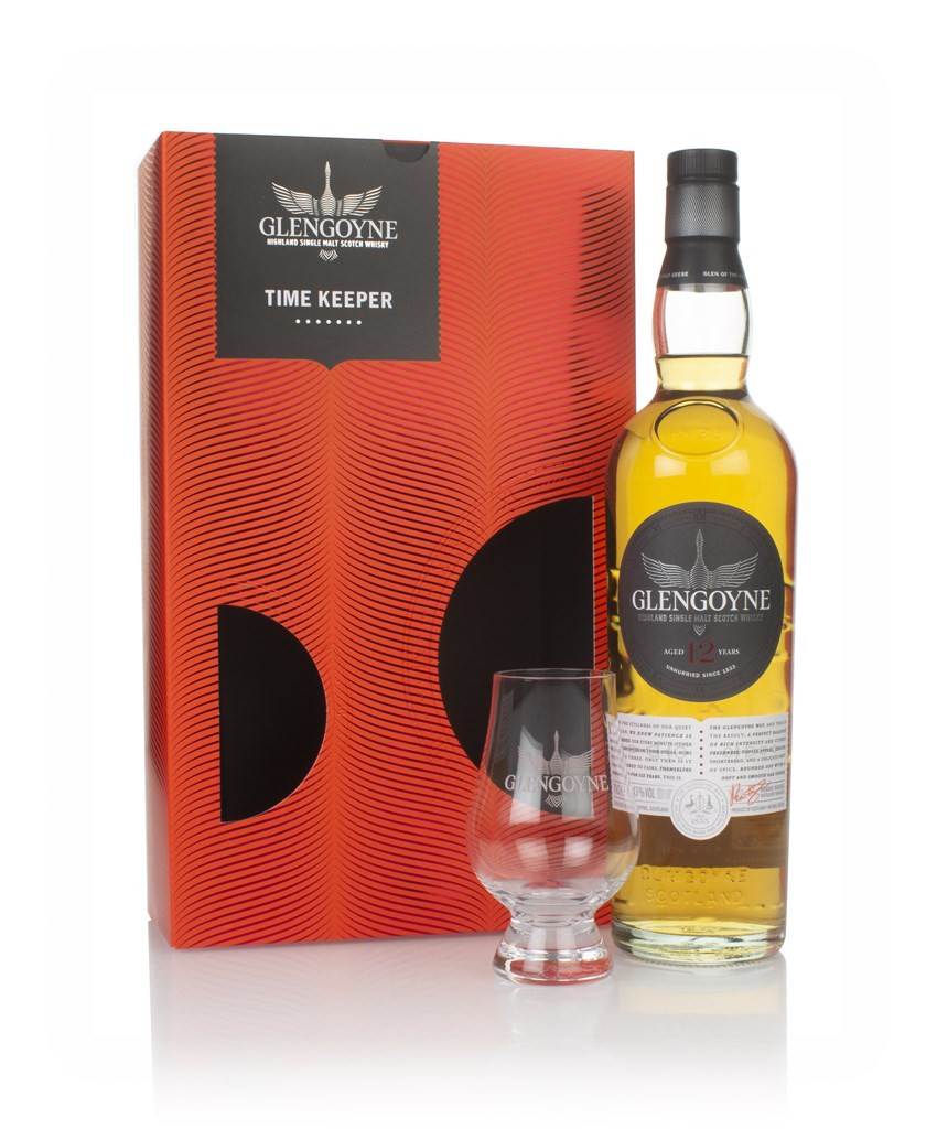 Glengoyne 12 Year Old Time Keeper Gift Pack with Glass 70cl