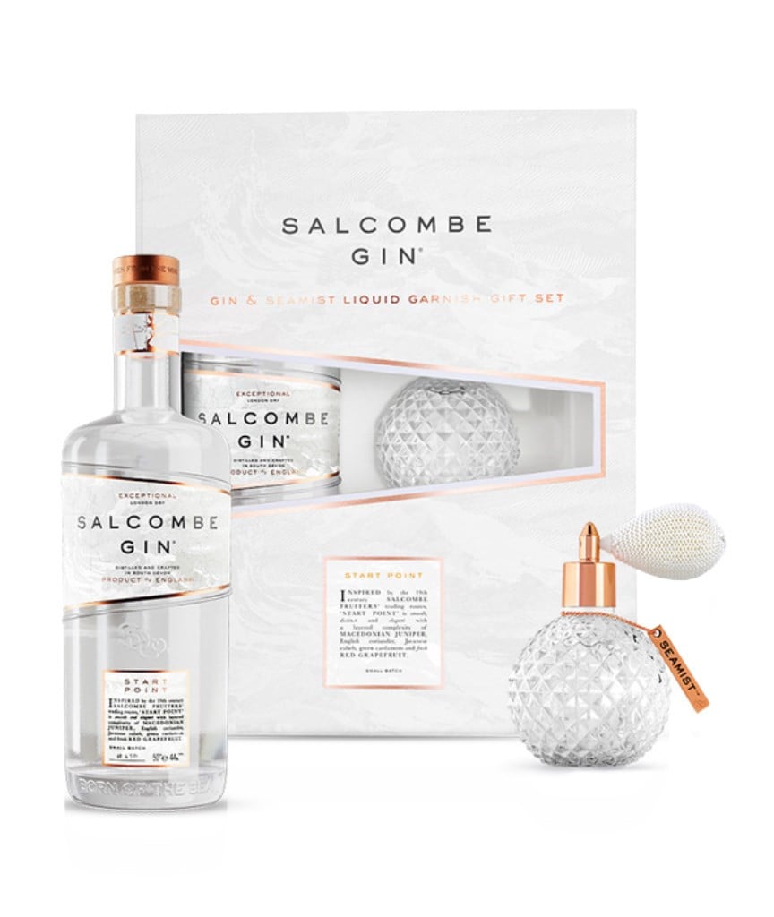 Salcombe Gin Start Point & Seamist Liquid Garnish Gift Set 60cl