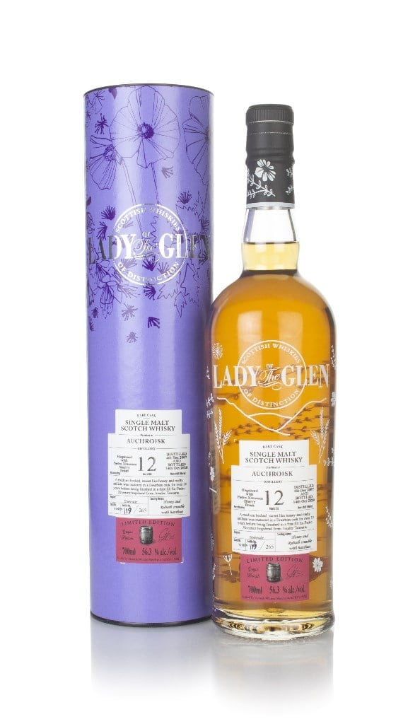 Auchroisk 12 Year Old 2007 (cask 816839) - Lady of the Glen (Hannah Whisky Merchants) 70cl