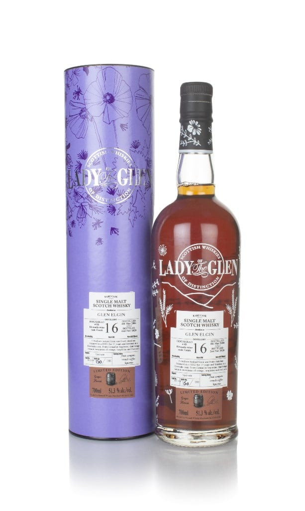 Glen Elgin 16 Year Old 2004 (cask 801300) - Lady of the Glen (Hannah Whisky Merchants) 70cl