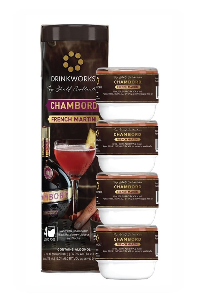 Drinkworks Chambord French Martini Tube (4x Pods) 20cl
