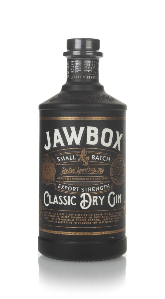 Jawbox Export Strength Gin 70cl