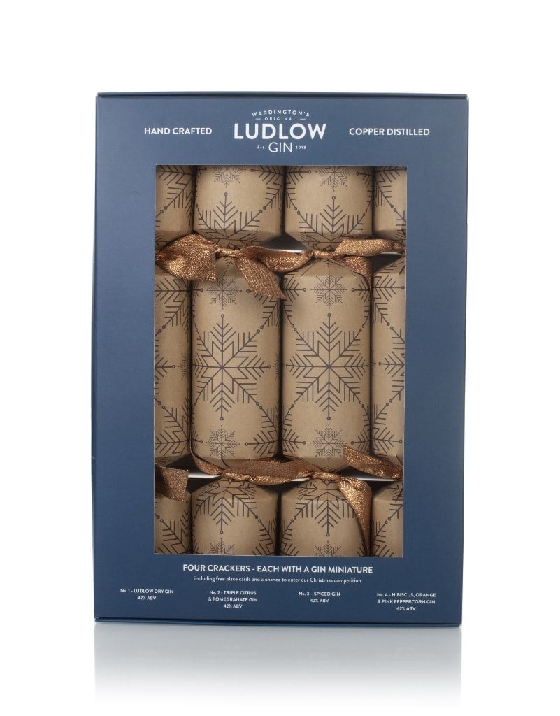 Wardington's Ludlow Gin Christmas Crackers (Set of 4) 20cl