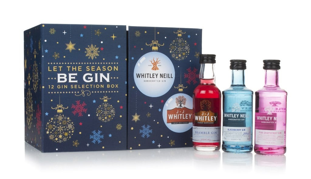 Let the Season Be Gin 12 Gin Selection Box 60cl