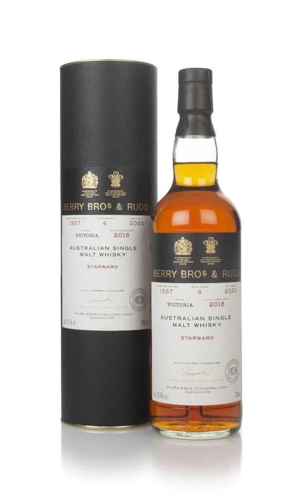 Starward 4 Year Old 2016 (cask 1867)  - Berry Bros. & Rudd 70cl