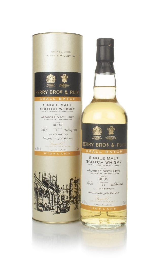 Ardmore 11 Year Old 2009 - Small Batch (Berry Bros. & Rudd) 70cl