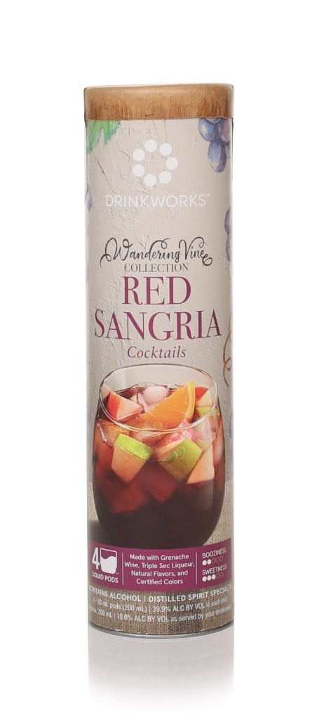 Drinkworks Red Sangria Tube (4x Pods) 20cl