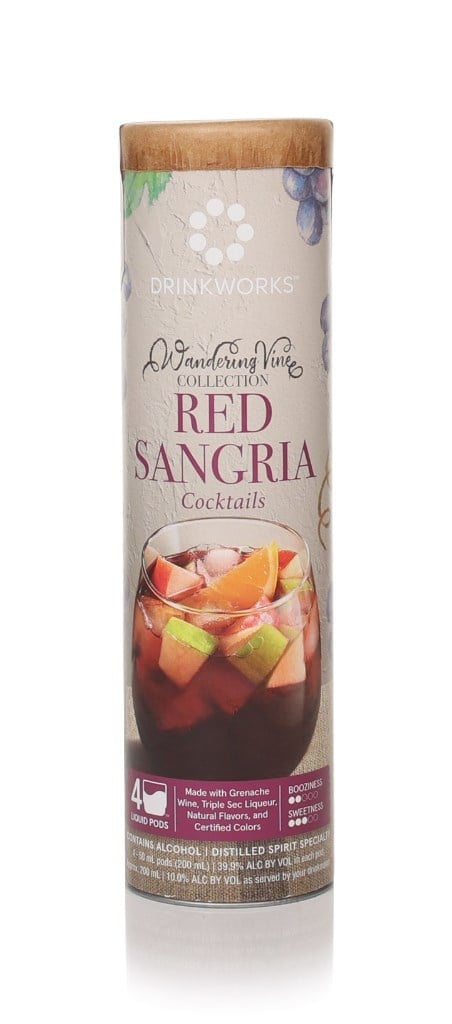 Drinkworks Red Sangria Tube (4x Pods) 20cl