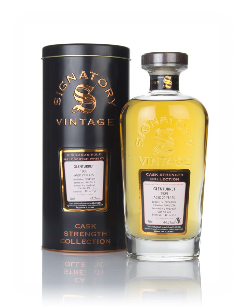 Glenturret 29 Year Old 1989 (cask 238) - Cask Strength Collection (Signatory)