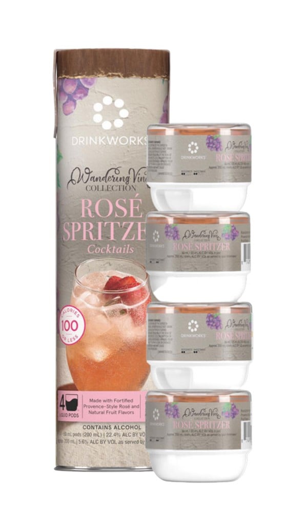 Drinkworks Rosé Spritzer Tube (4x Pods) 20cl