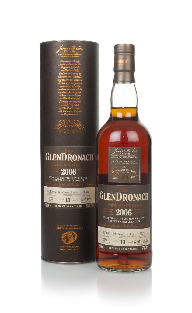 The GlenDronach 13 Year Old 2006 (cask 5538) - PX Sherry Puncheon 70cl
