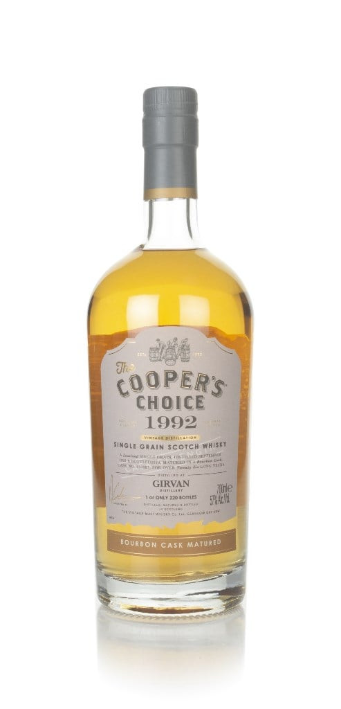 Girvan 26 Year Old 1992 (cask 133087) - The Cooper's Choice (The Vintage Malt Whisky Co.) 70cl