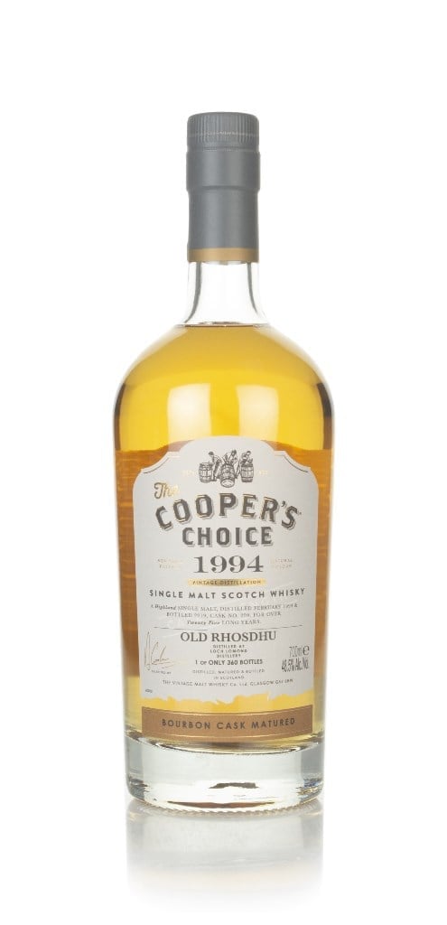 Old Rhosdhu 25 Year Old 1994 (cask 220) - The Cooper's Choice (The Vintage Malt Whisky Co.) 70cl