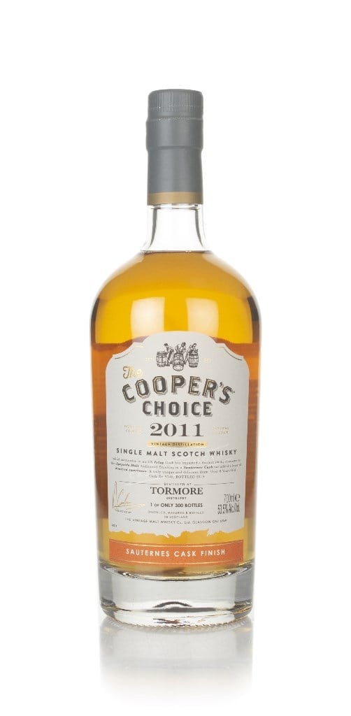 Tormore 8 Year Old 2011 (cask 9340) - The Cooper's Choice (The Vintage Malt Whisky Co.) 70cl