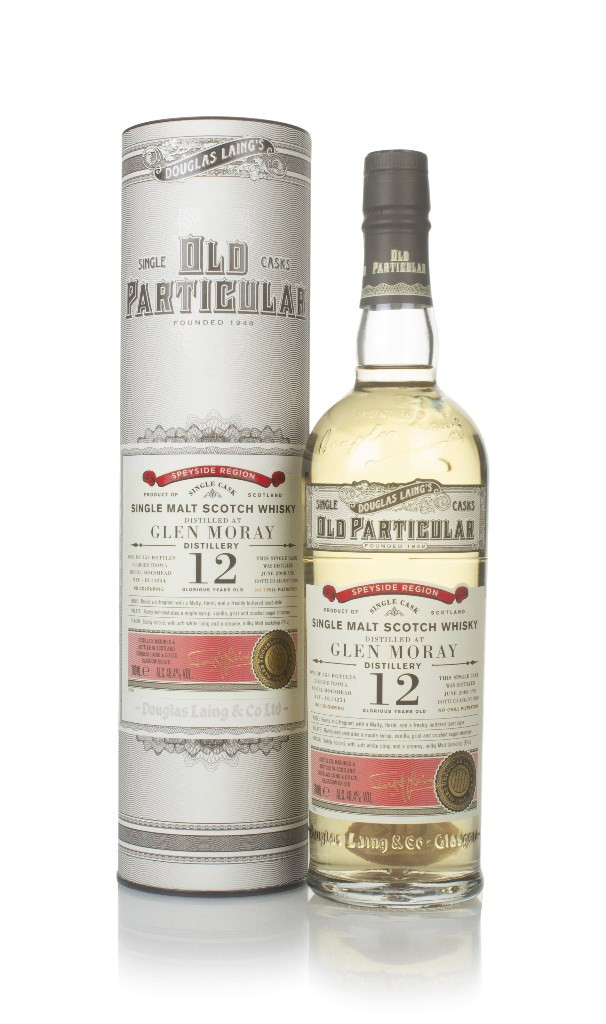 Glen Moray 12 Year Old 2008 (cask 14254) - Old Particular (Douglas Laing) 70cl