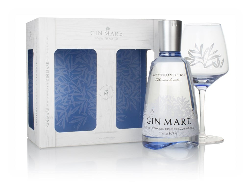 Gin Mare Gift Pack with Glass 70cl