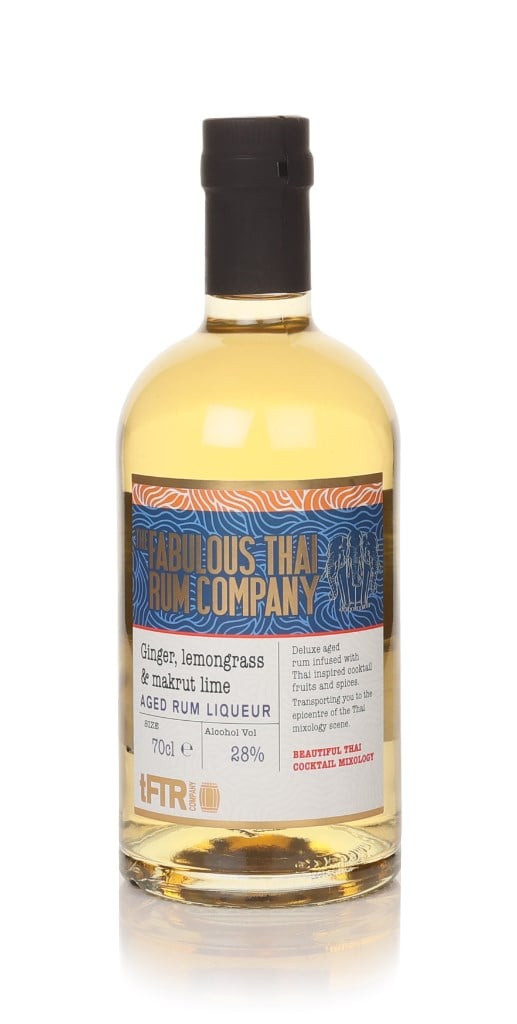 The Fabulous Thai Rum Company Ginger, Lemongrass & Makrut Lime Rum Liqueur 70cl