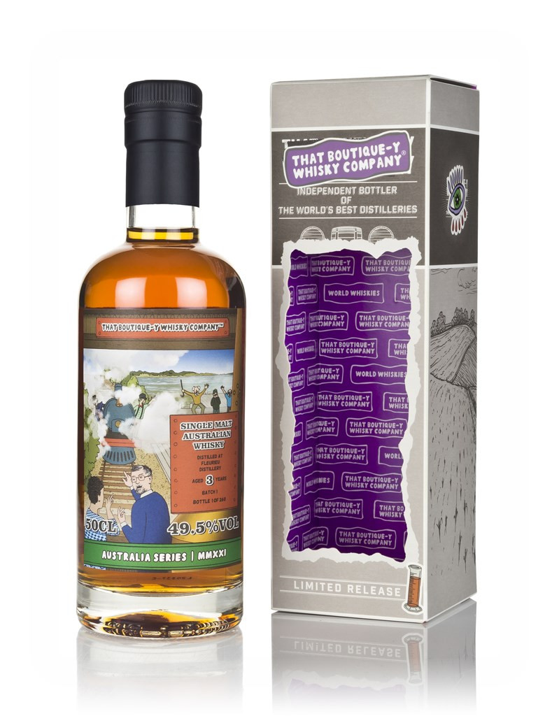 Fleurieu 3 Year Old (That Boutique-y Whisky Company) 50cl