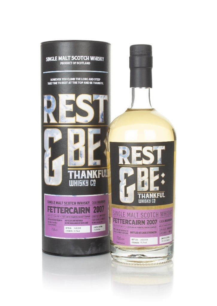 Fettercairn 12 Year Old 2007 (cask 801513) - Rest & Be Thankful 70cl