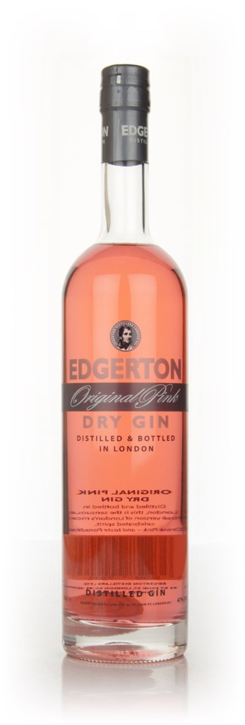 Edgerton London Pink Gin (47%) 70cl