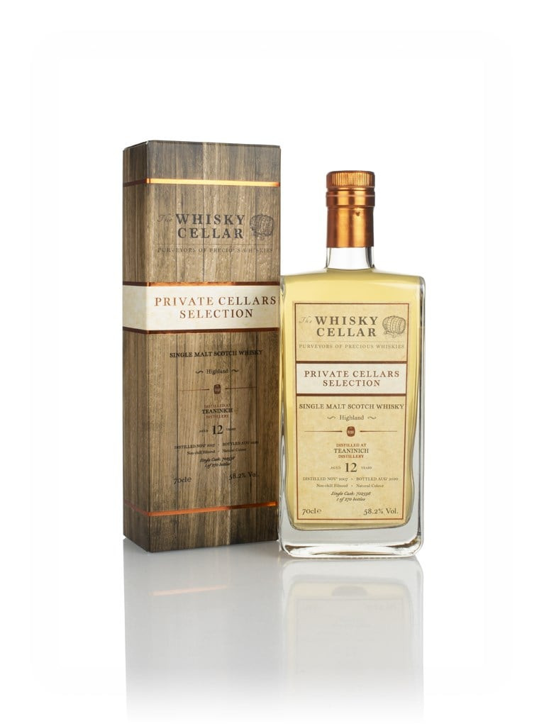 Teaninich 12 Year Old 2007 (cask 702596) - The Whisky Cellar 70cl
