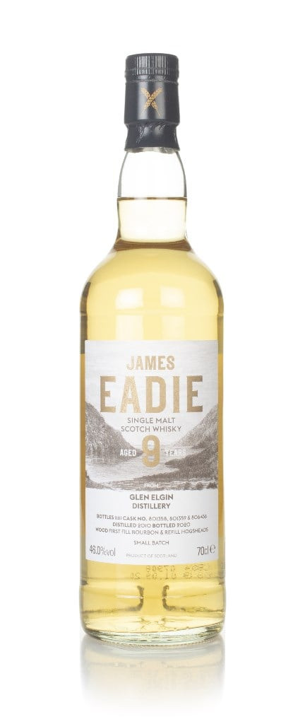 Glen Elgin 9 Year Old 2010 (casks 801358, 801359 & 806436) - Small Batch (James Eadie) 70cl