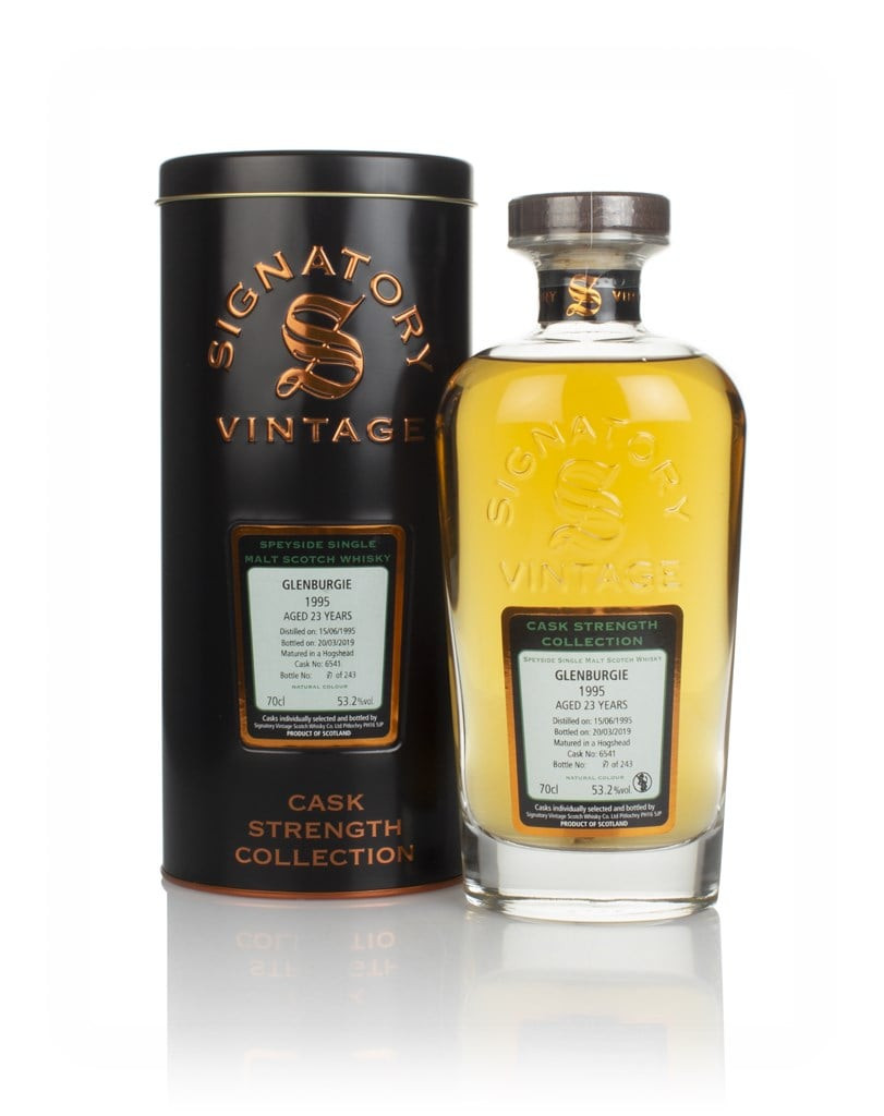 Glenburgie 23 Year Old 1995 (cask 6541) - Cask Strength Collection (Signatory) 70cl