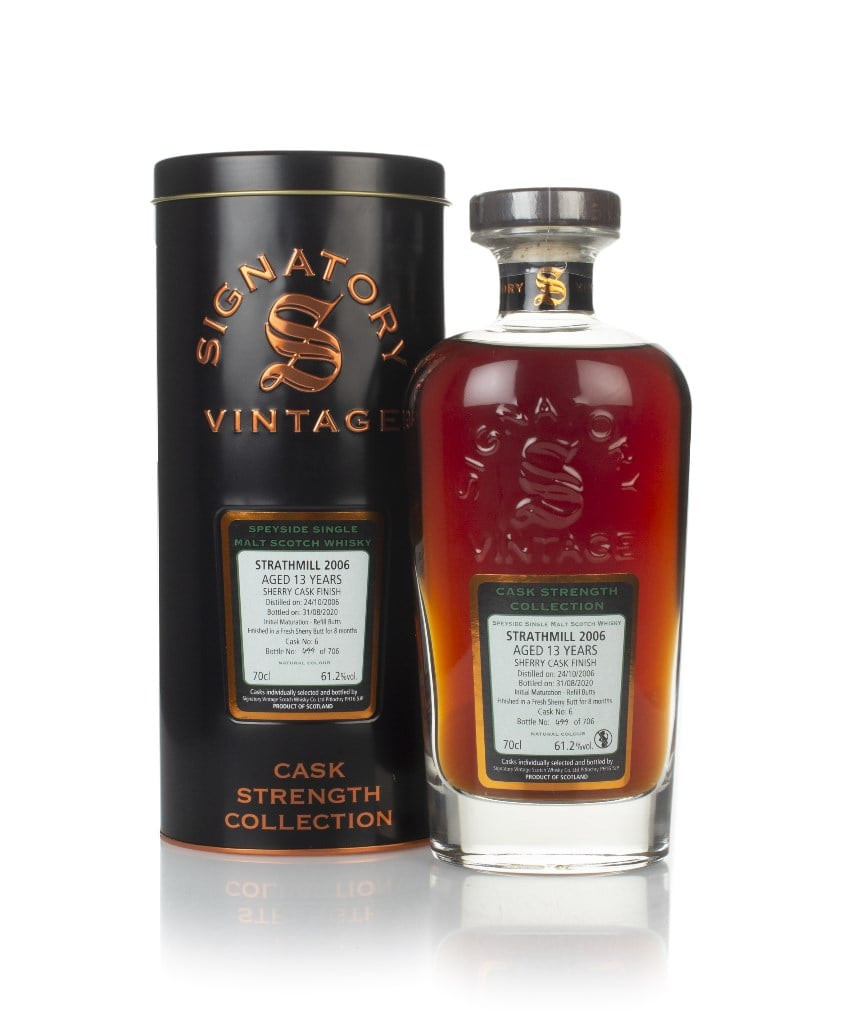 Strathmill 13 Year Old 2006 (cask 6) - Cask Strength Collection (Signatory) 70cl