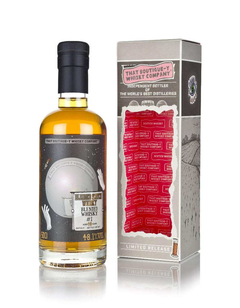 Blended Whisky #1 40 Year Old – Batch 9 (That Boutique-y Whisky Company) 50cl