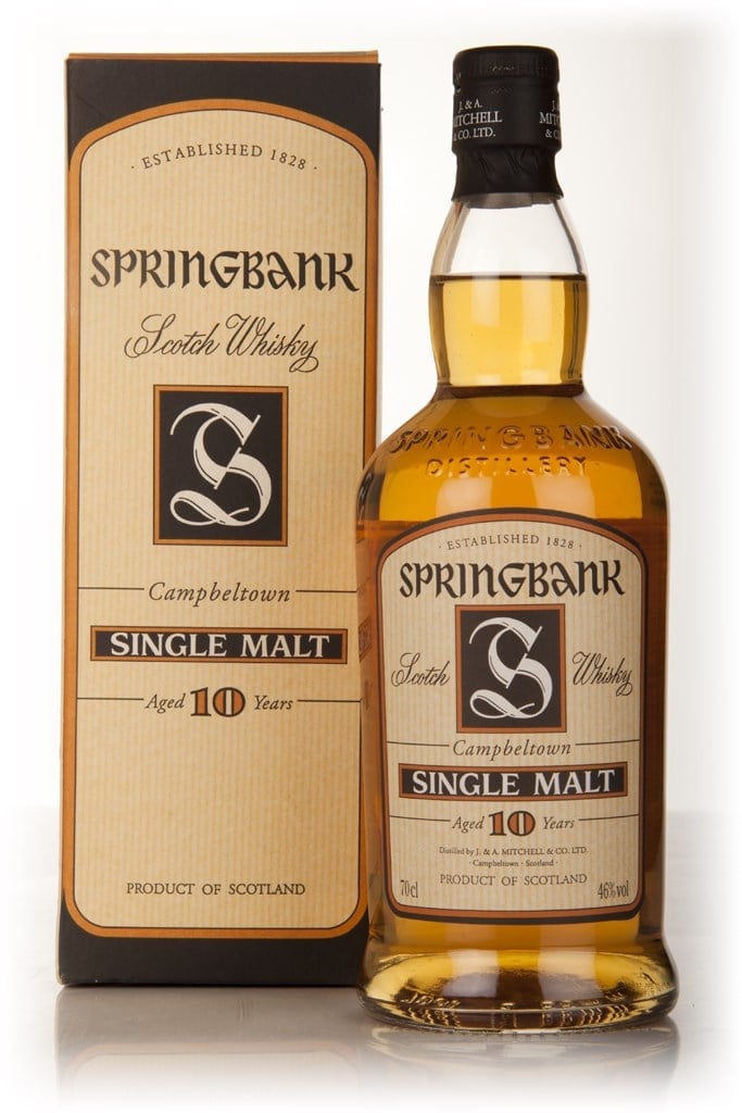 Springbank 10 Year Old - Early 2000s 70cl