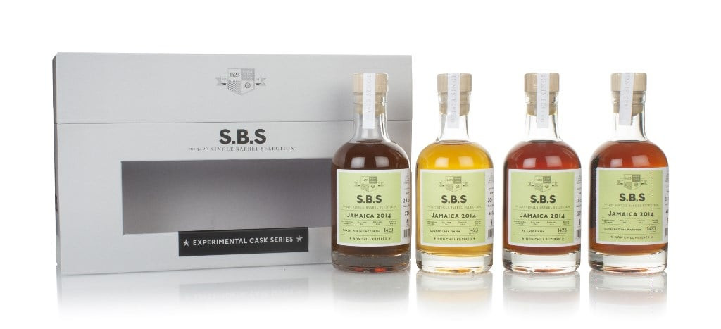 Jamaica 2014 Experimental Cask Series - 1423 Single Barrel Selection (4 x 200ml) 80cl