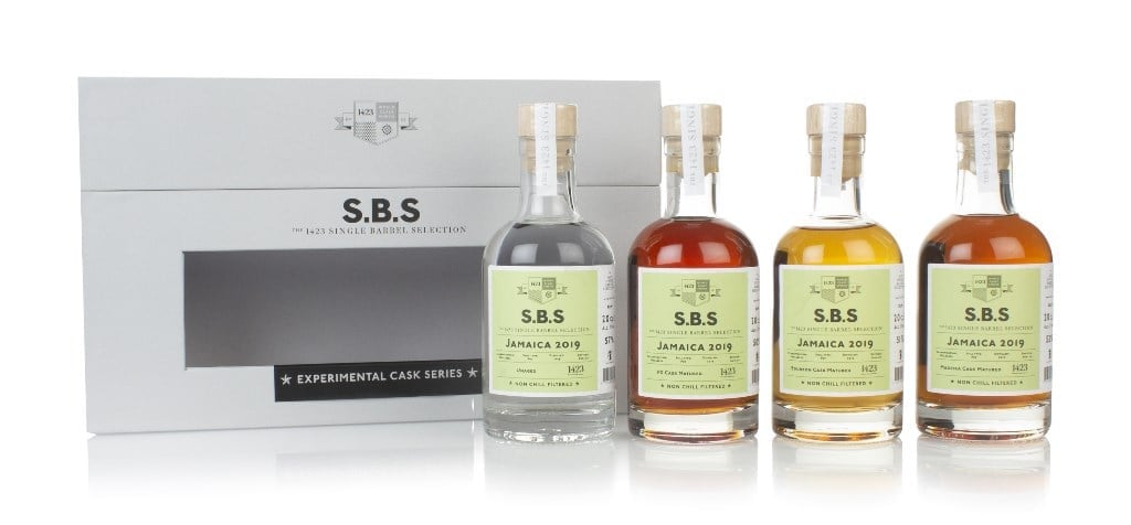 Jamaica 2019 Experimental Cask Series - 1423 Single Barrel Selection (4 x 200ml) 80cl